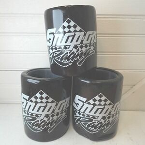 Vintage Snap-On Koozie Set of Three Kool Kan Cooler Can Lined Drink Holder